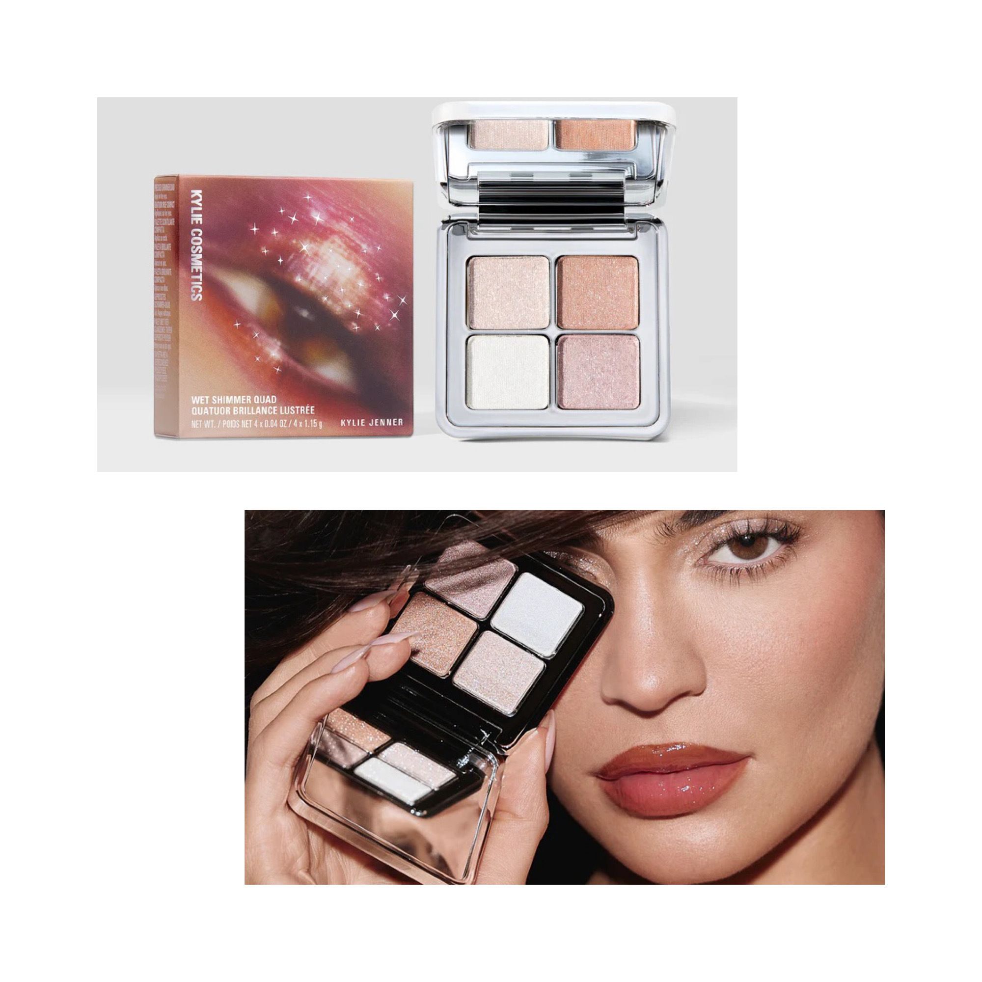 ☆KYLIE COSMETICS ☆ wet shimmer quad アイパレット (KYLIE