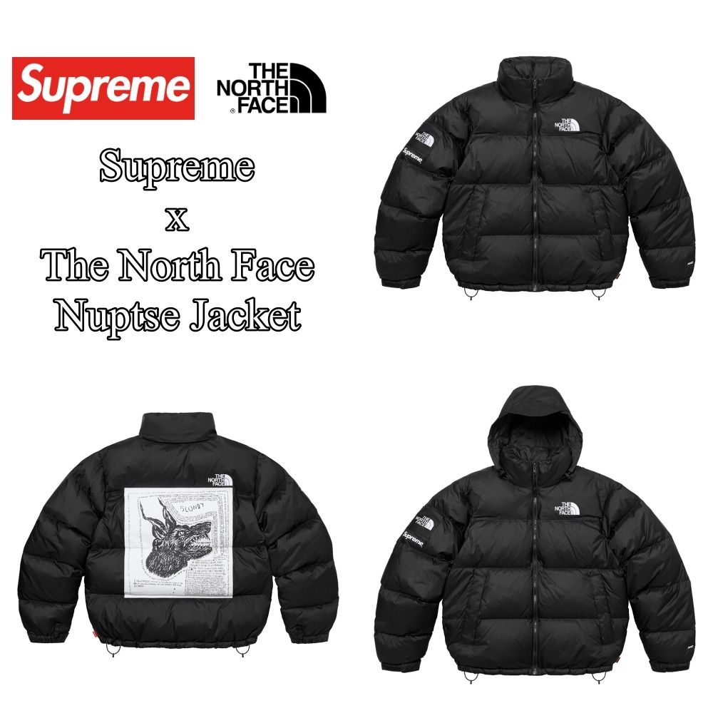 Supreme x The North Face】Nuptse Jacket☆Black☆24FW☆ (Supreme