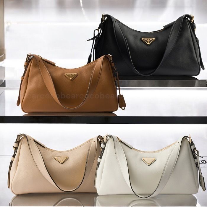 ☆PRADA☆プラダ エメ ミディアム レザーショルダーバッグ (PRADA