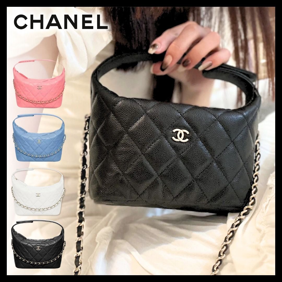 SNSで話題◇トップハンドル♪】CHANEL チェーンホーボーバッグ (CHANEL