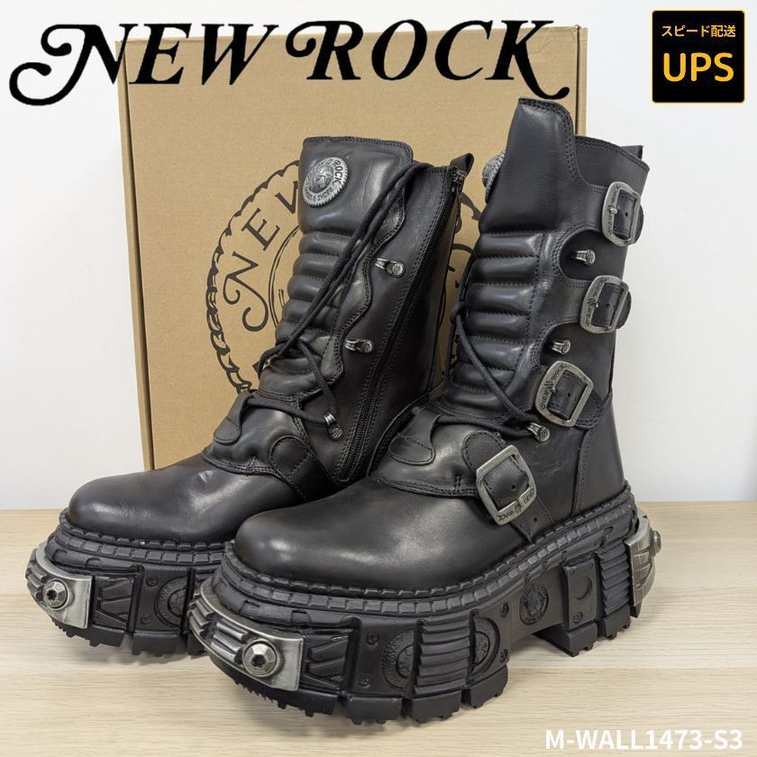 特典あり！NEWROCK M-WALL1473-S3 ☆UPSスピード配送 (NEWROCK/ブーツ