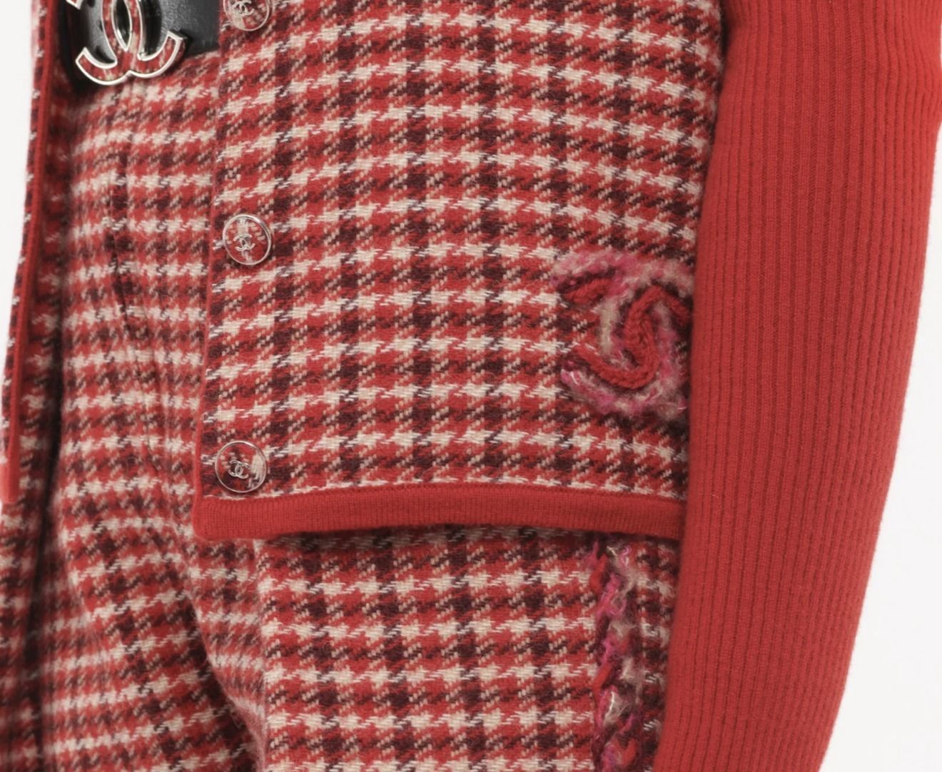 CHANEL シャネル カーディガン チェック柄 G-Dragon (CHANEL/ニット