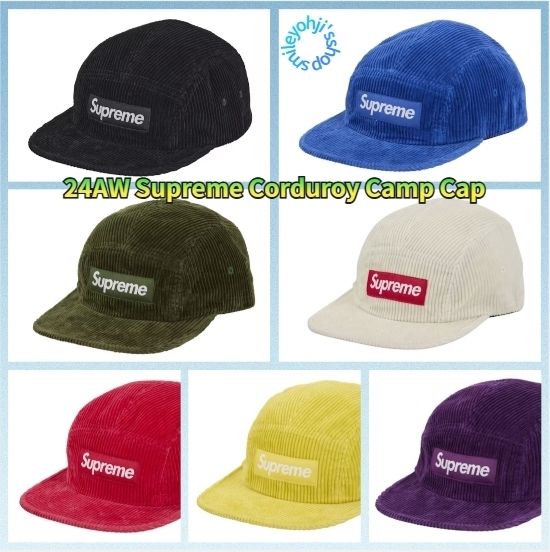 ☆24AW WEEK12☆Supreme Corduroy Camp Cap (Supreme/キャップ