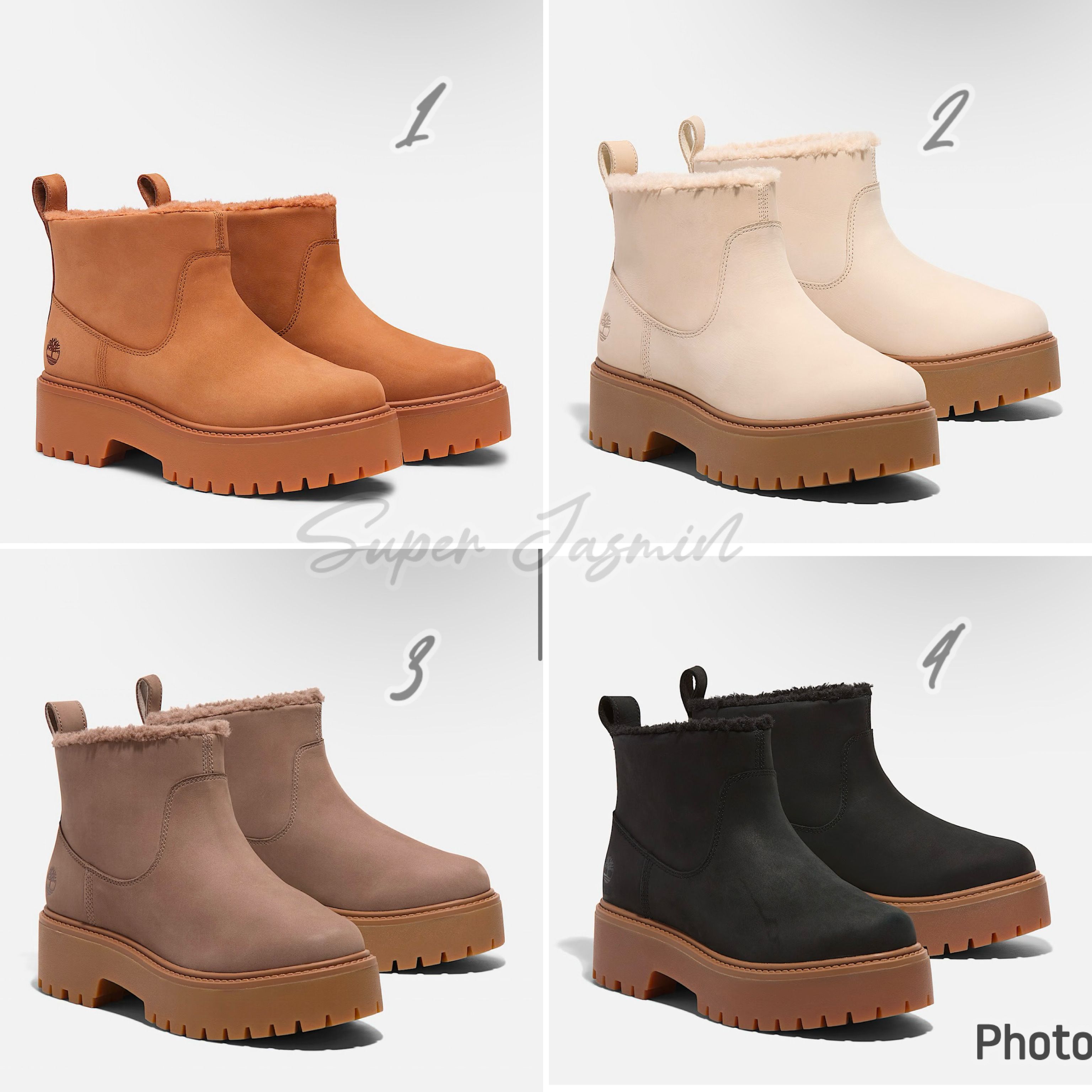 ティンバーランド☆レディース☆モコモコ ブーツ 22-28cm (Timberland
