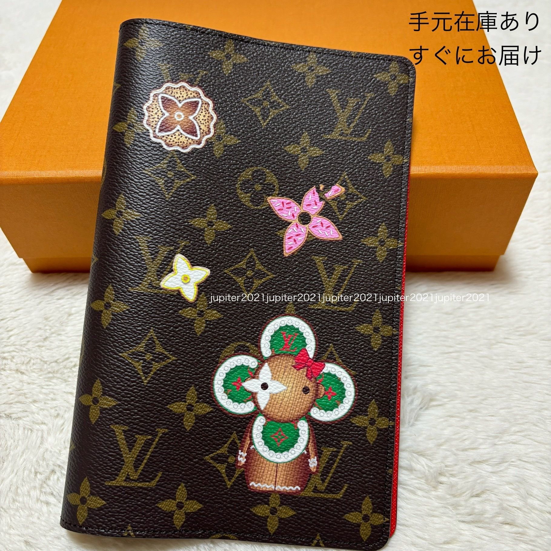 国内即発】ルイヴィトン モノグラム ノートブックカバー (Louis