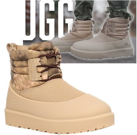 UGG Neumel お洒落メンズに大人気♪ミニ レース ウェザー ブーツ (UGG