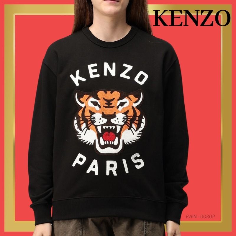 KENZO】タイガーヘッドスウェットシャツトレーナー (KENZO/スウェット