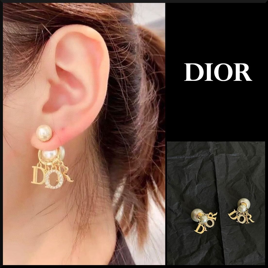 幾田りらも着用☆/人気商品☆】Dior Tribales ピアス (Dior/ピアス