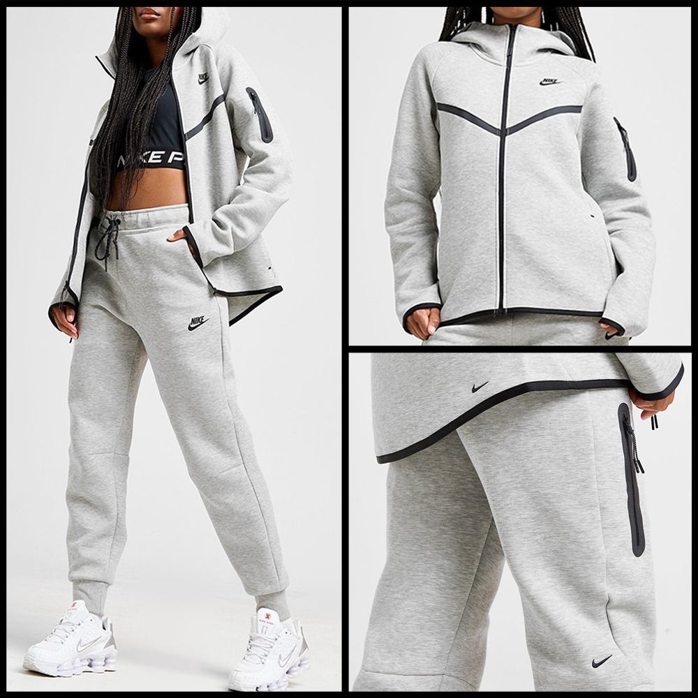 関税込【NIKE】Tech Fleece Full Zip フーディ ＆ ジョガー Set (Nike