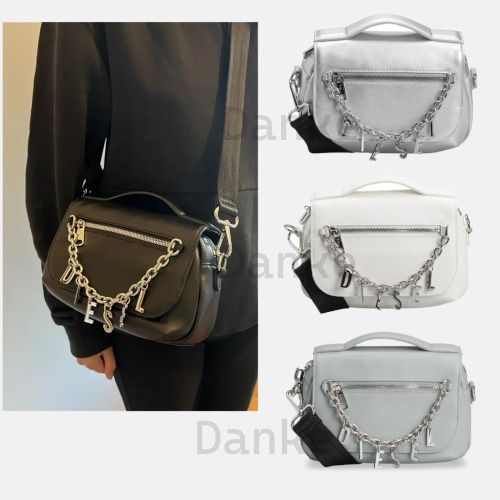 DIESEL” チャーム付き 2WAY ミニショルダー/ハンドBAG (DIESEL