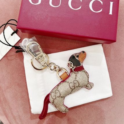 GUCCI】ドッグ シェイプ バッグ チャーム (GUCCI/キーホルダー