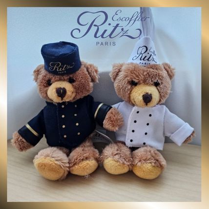 Ritz Paris】 ホテル 記念品 テディベア キーリング [正規品] (Ritz
