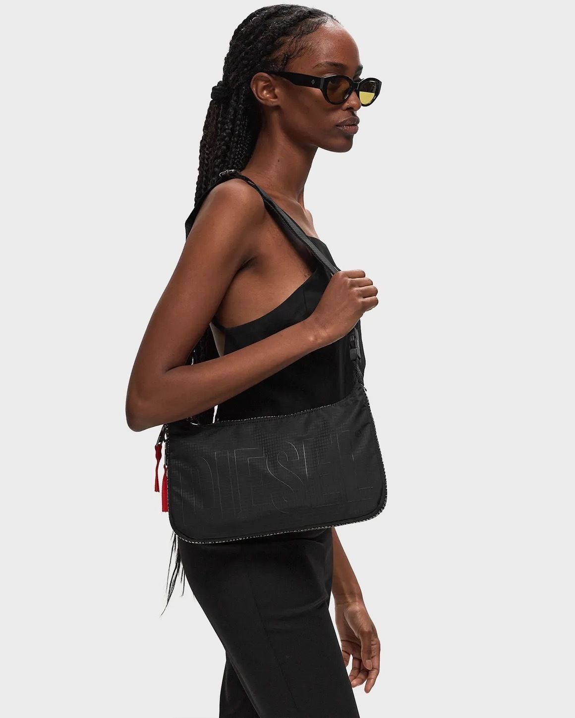 国内発】DIESEL Zip-D Shoulder Bag X クロスボディバッグ (DIESEL