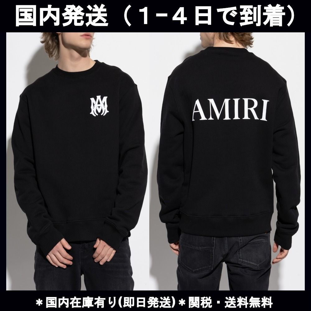☆関税・送料込み【AMIRI】アミリ ロゴ スウェット トレーナー (AMIRI