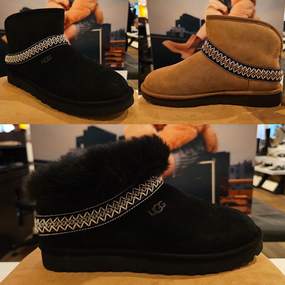 UGG(アグ)☆レディース Classic Mini Crescent クラシックブーツ (UGG