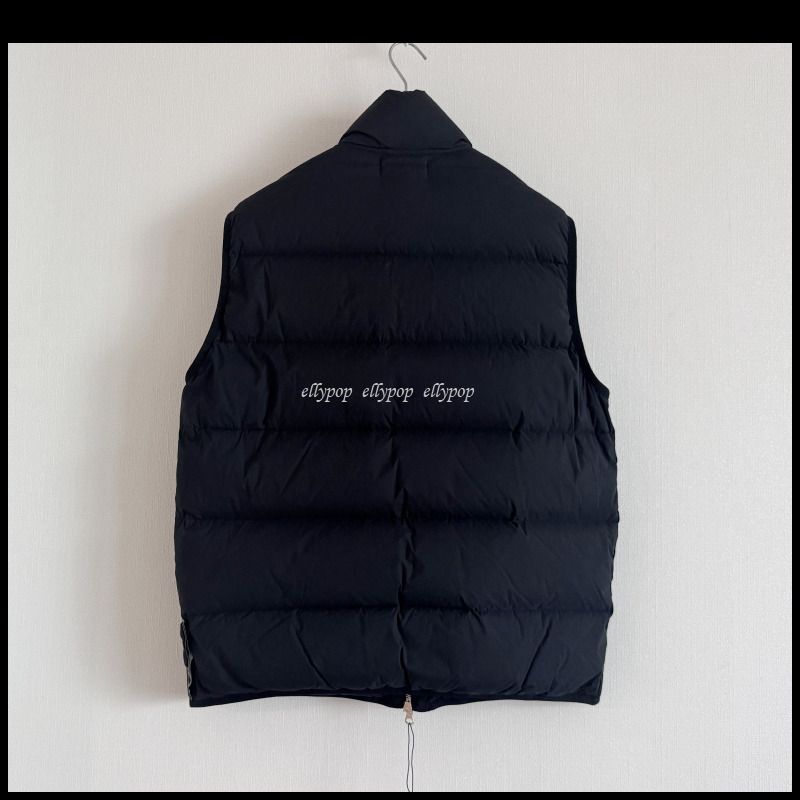 Stone Island ストーンアイランド ダウンベスト ブラック Zip (STONE