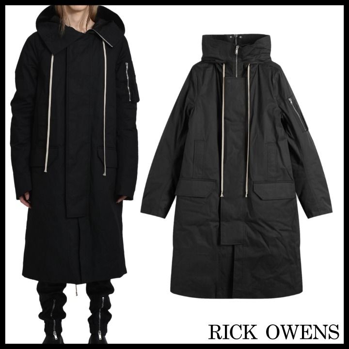 関税送料込◇RICK OWENS◇MEGAPARKA メガパーカー ロングコート (RICK