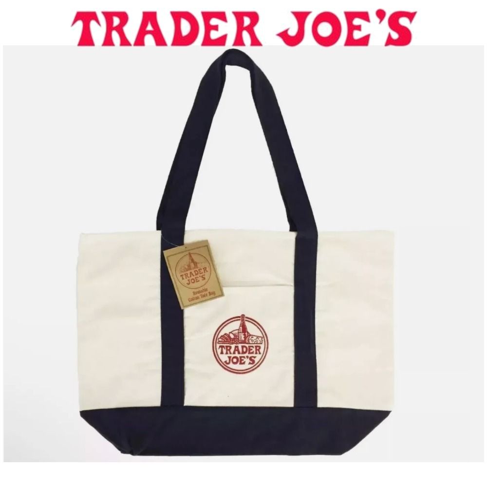 Trader Joe's】トレーダージョーズ トートバッグ エコバッグ (Trader