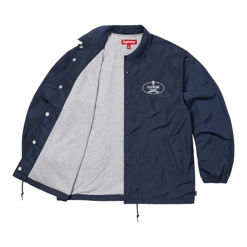 Supreme】Crest Coaches Jacket☆Navy☆24FW☆ (Supreme/コーチ