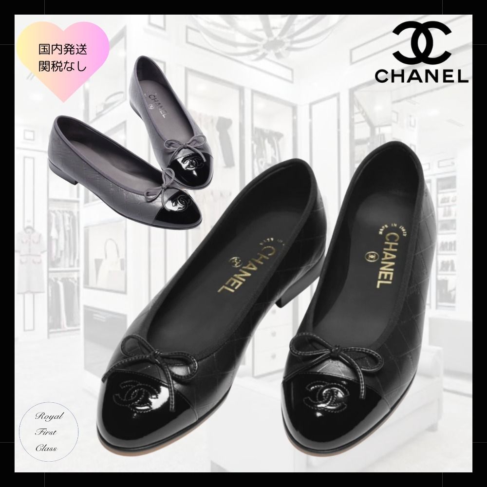 CHANEL♡シャネル フラットシューズ バレリーナ ペタンコ (CHANEL