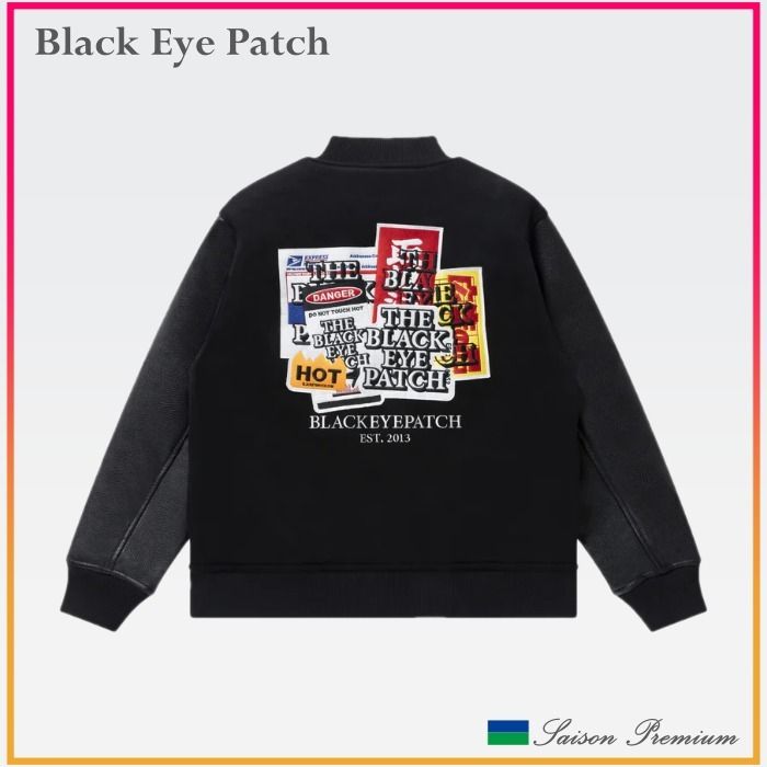 black eye patch スタジャン