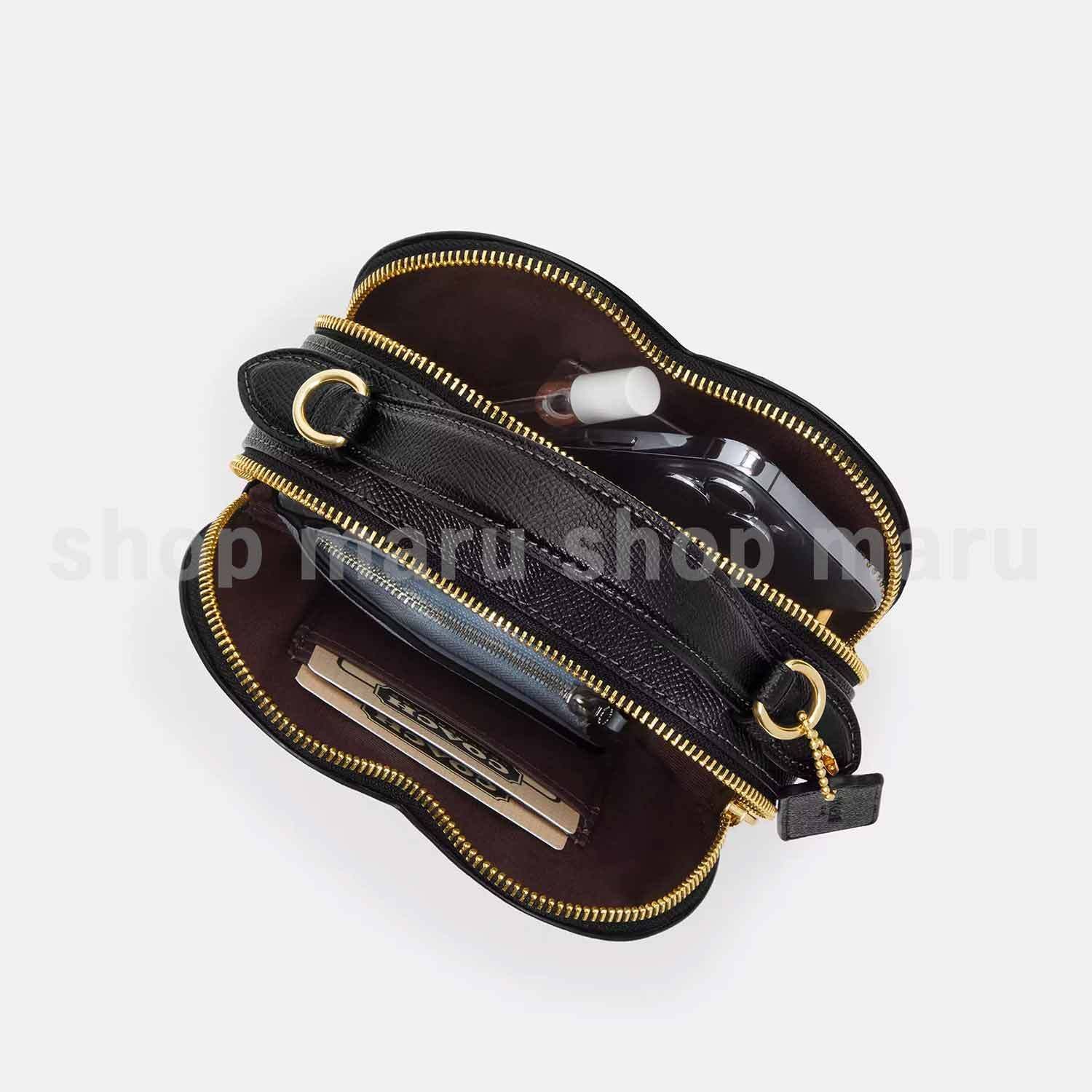 COACH◇チェリープリント ハートクロスボディバッグ (Coach/ショルダー