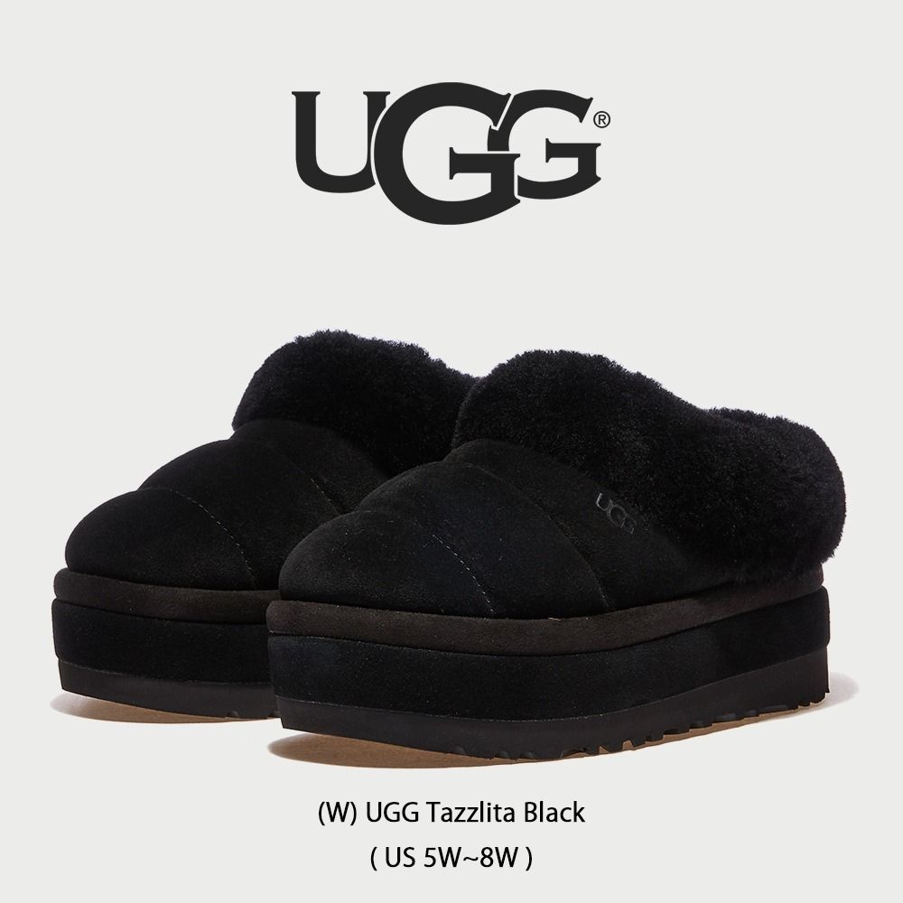 UGG】 正規品☆ (W) Tazzlita Black ☆人気 (UGG/スリッポン) 1146390