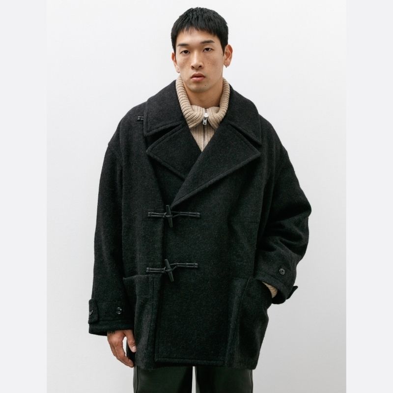 ◇LEMAIRE 最新作◇ショートダッフルコート/Black◇ (LEMAIRE/ダッフル