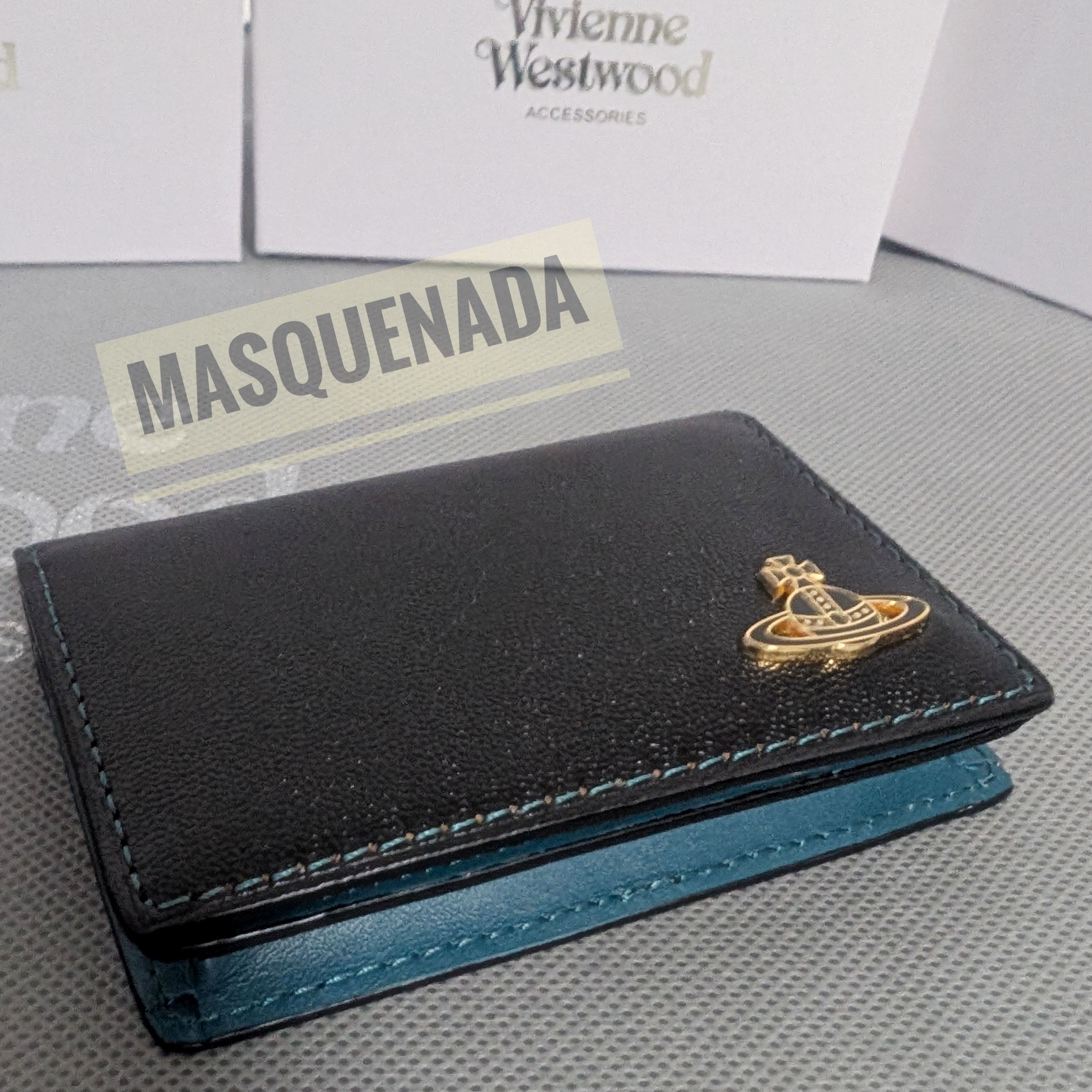 国内即発送☆Vivienne Westwood カラーブロック 名刺入れ (Vivienne