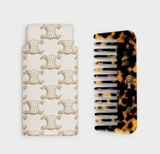 ギフトに最適♪】セリーヌ ヘアコーム ブラシ 櫛 国内発送☆ (CELINE