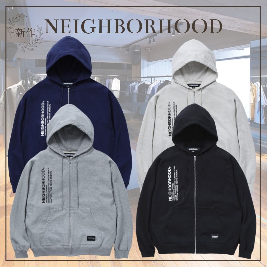新作☆【NEIGHBORHOOD】SOLID SWEAT ZIP HOODIE LS (Neighborhood