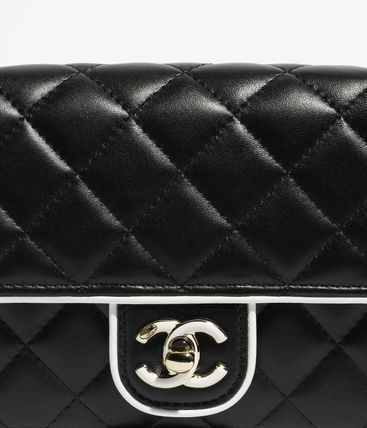 CHANEL】チェーンウォレット バイカラー クラッチ WOC 25P (CHANEL