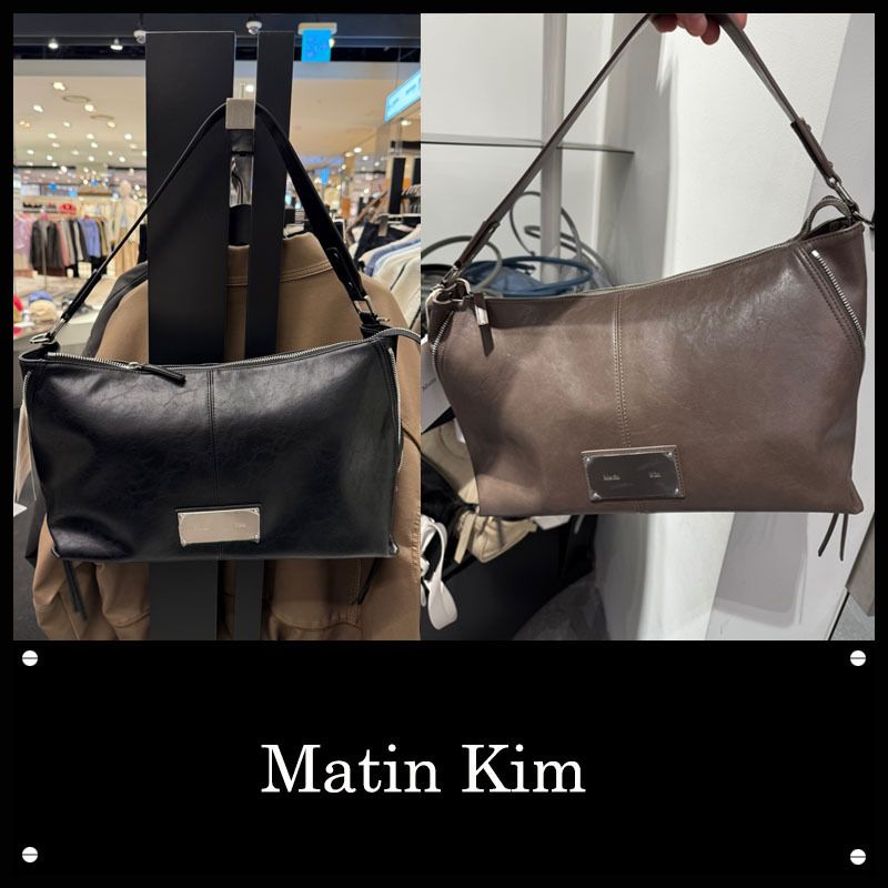 ☆MATIN KIM ☆SIDE ZIPPER SHOULDER BAG (Matin Kim/ショルダーバッグ