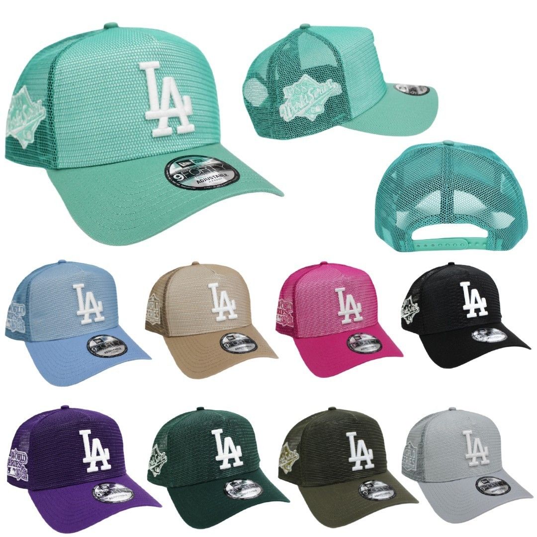 海外モデル New Era 9Forty A-Frame Mesh Cap メッシュキャップ (New
