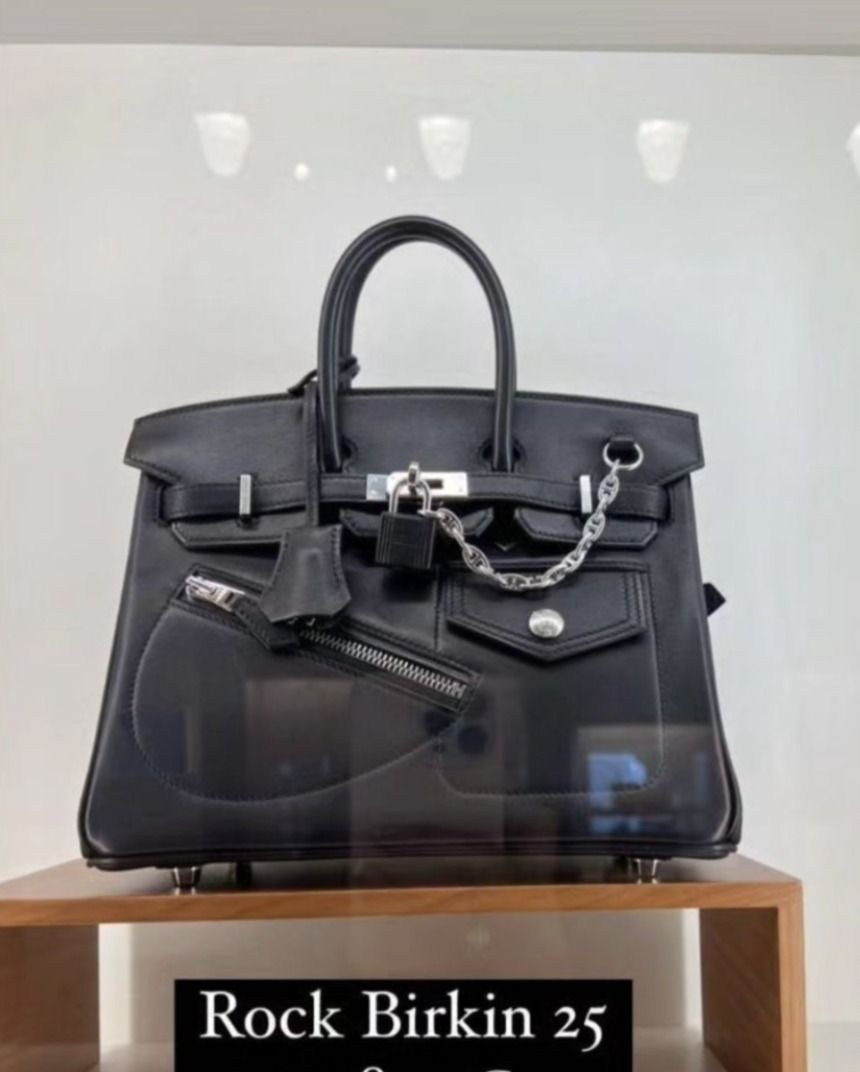 在庫確保済み エルメス バーキンロック25 限定品 (HERMES/ハンドバッグ