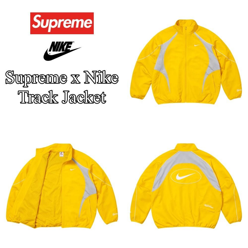 Supreme x Nike】Track Jacket☆Yellow☆25SS☆ (Supreme/ジャケット