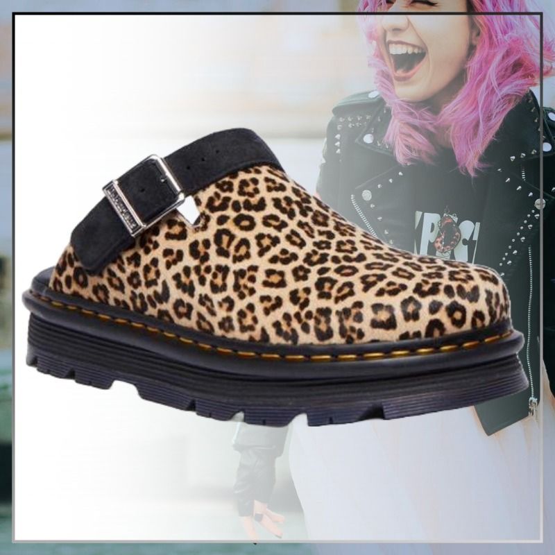 レオパード柄【Dr.Martensドクターマーチン】ZEBZAG ミュール (Dr