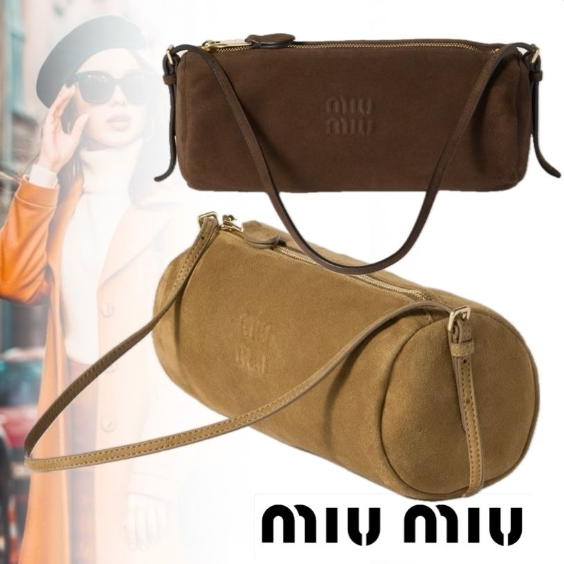 大人気】MiuMiu☆スエード ポーチ ショルダーバック (MiuMiu