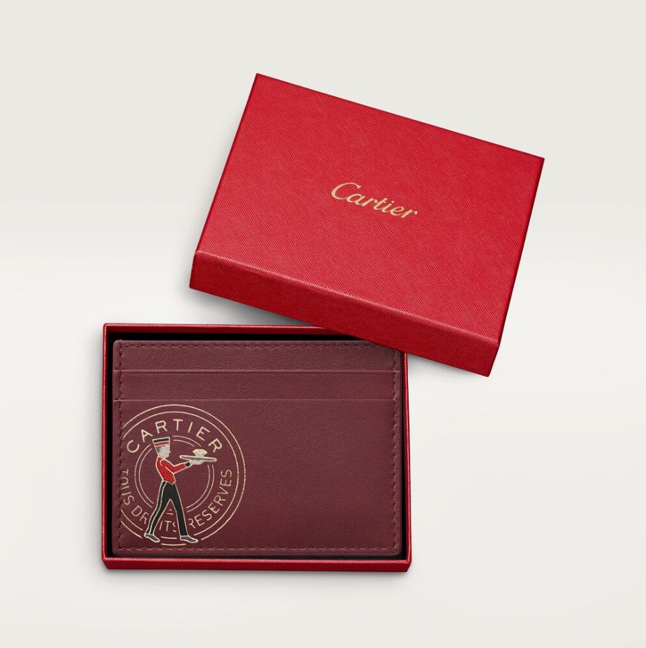 Cartier】ディアボロ ドゥ カルティエ シンプルカードホルダー