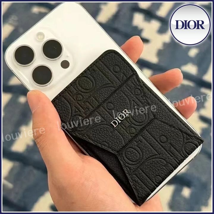 実用的♪】DIOR カードホルダー & マグネットフォンスタンド (Dior