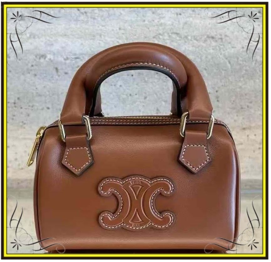 CELINE】セリーヌ ミニ ボストン バッグ トリオンフ (CELINE/ボストン