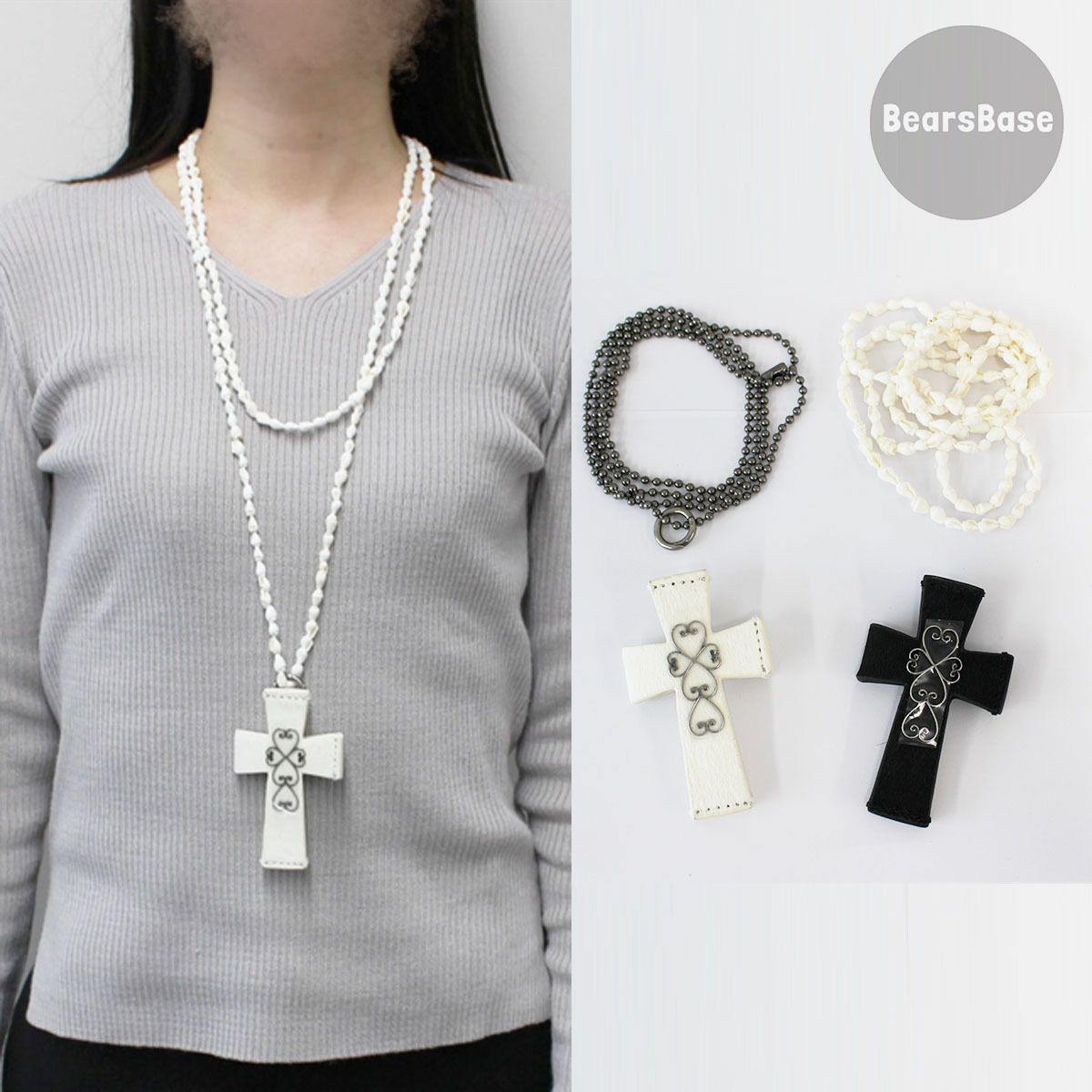 SCULPTOR Cross Hair On Strap Wallet 5BJH1181 (SCULPTOR/カード