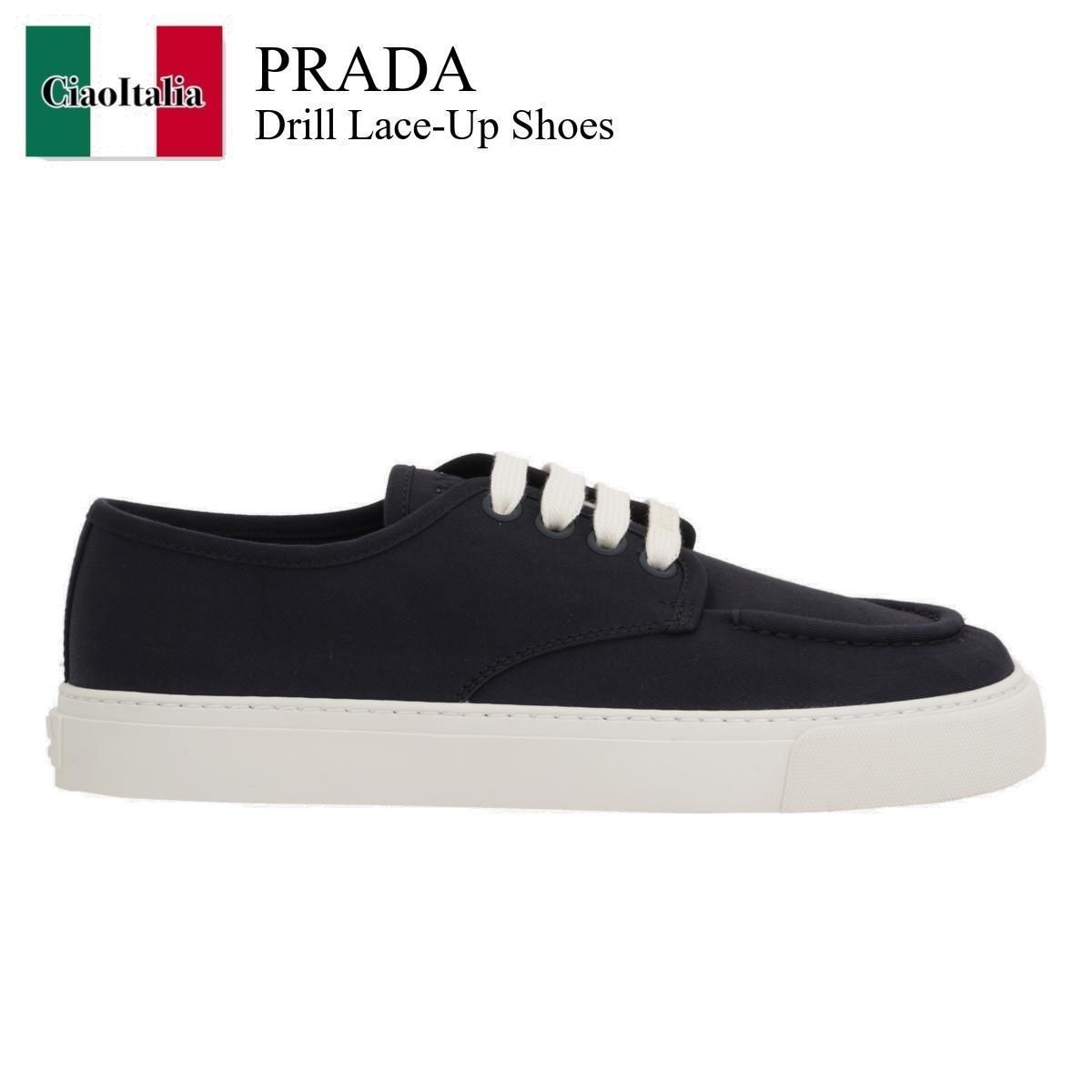 Prada Drill Lace-Up Shoes (PRADA/ドレスシューズ・革靴・ビジネス