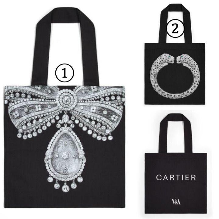 限定販売】CARTIER V&A カルティエ展 特別 トートバッグ