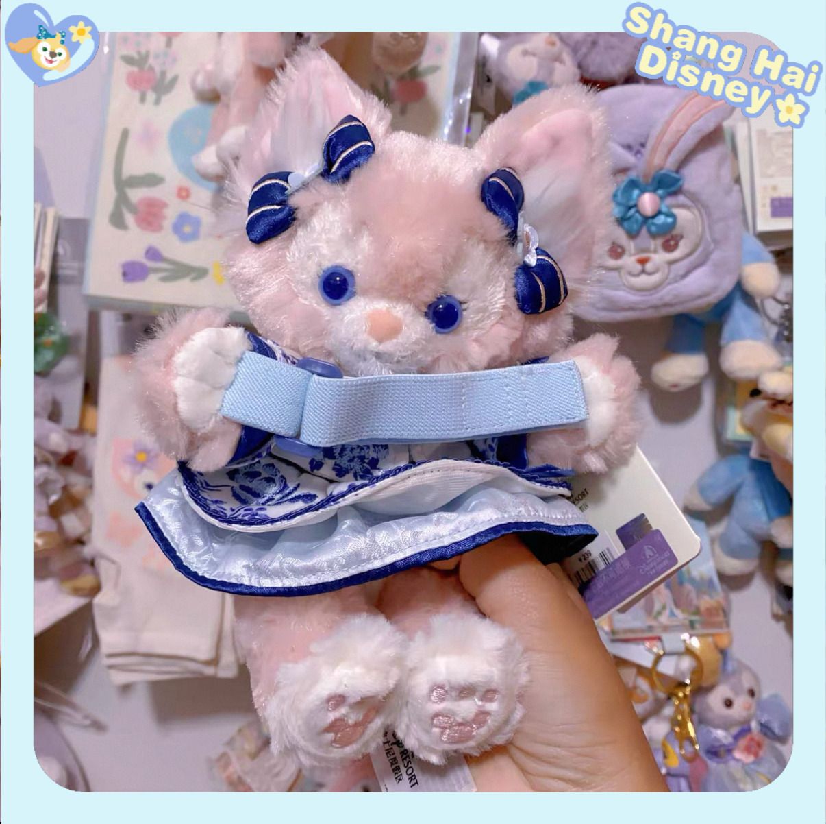 上海】リーナベル 2025青花 ぬいぐるみカーテンホルダー (Disney