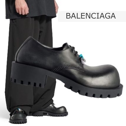 BALENCIAGA】Derby HUMMER ダービー シューズ レザー チャーム