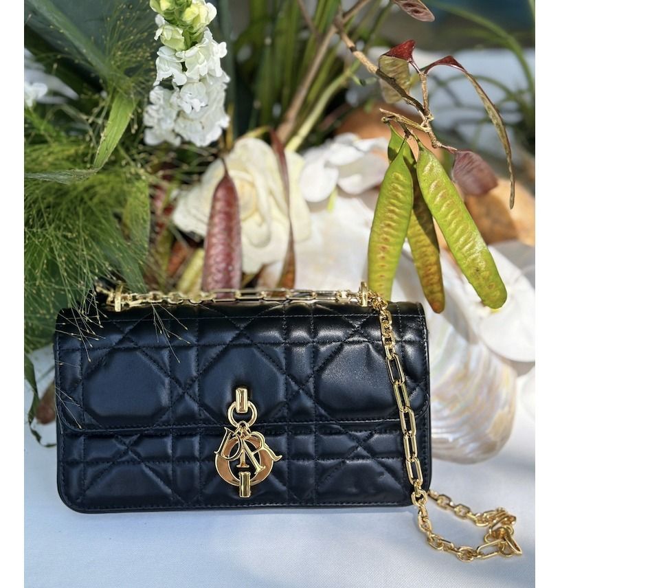 VIPセール】DIOR ミスデイジー ミニバッグ 黒 ラムスキン (Dior