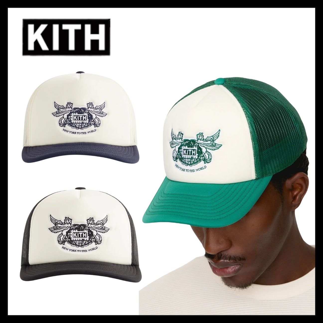 KITH】☆メッシュキャップ ☆新作 ☆ユニセックス ☆関税込 (KITH NYC