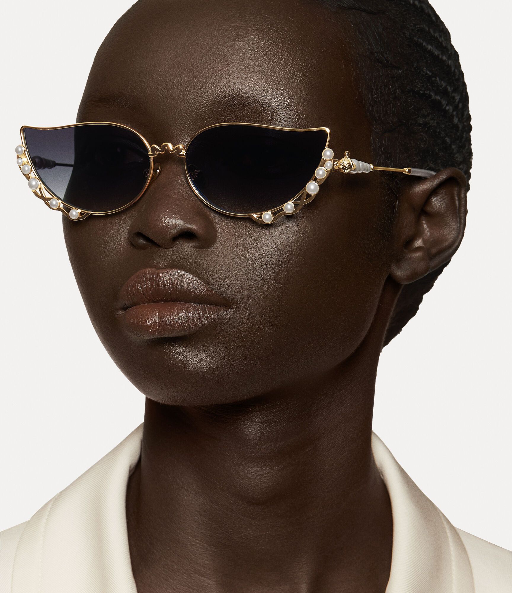 Vivienne Westwood】Piccadilly 立体ORB×パールサングラス (Vivienne