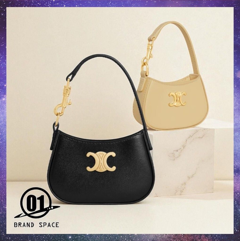 CELINE 25-26AW シャイニーカーフスキン マイクロティリーバッグ